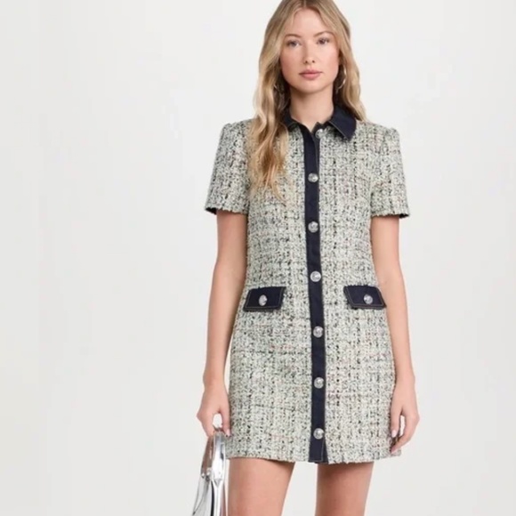 cinq a sept Dresses & Skirts - Cinq a Sept Anya Boucle Pammy Dress Size 2 NWT